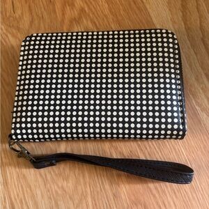 3 for $20 G.H. Bass &Co. Polka Dot Wristlet